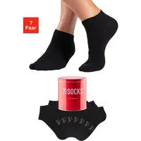 Bench. Sneakersocken (Dose, 7-Paar) verpackt in der Dose
