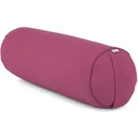 bodhi Yoga Bolster BASIC aubergine, Dinkelhülsen