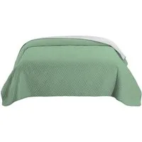wometo Tagesdecke Wendedecke XXL aus samtweicher Microfaser in 170x210 cm, OEKO-TEX®, wattiert & gesteppt, Bettüberwurf, Sofaüberwurf
