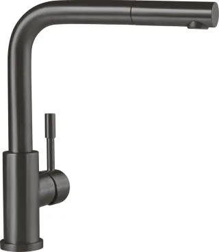 Villeroy & Boch Küchenarmatur Steel Shower 300x600mm aus Edelstahl Anthracite, 96970105 96970105