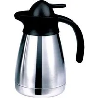 axentia Isolierkanne, 0,5 l, (1-St), Thermokanne aus Edelstahl, doppelwandig, 1,5 L