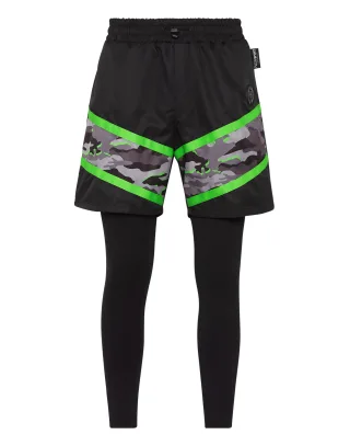 2-In-1 Laufhose Camouflage