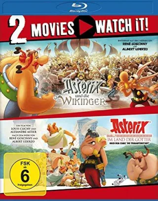 Asterix und die Wikinger/Asterix im Land der Götter [Blu-ray]