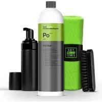 autopflege Koch Chemie Pol Star Textil- Leder- & Alcantarareiniger Set Auto-Reinigungsmittel (Auto Innenpflege, Reinigung & Pflege)