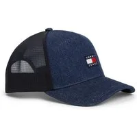 Tommy Jeans Trucker Cap TJM HERTIAGE DENIM Regular fit mit festem Schirm