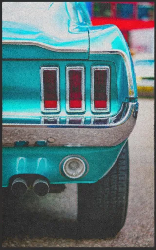 Fussmatte Oldtimer 7579 | Größe: 60 cm x 90 cm