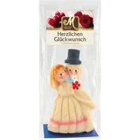 Odenwälder Marzipankonditorei Süßigkeit, Odenwälder Marzipan Hochzeitspaar Herzlichen Glückwunsch 120g