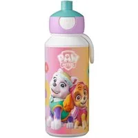 Mepal Trinkflasche Trinkflasche Pop-up 400 ml für Kinder, ideal für Campus und unterwegs, Paw Patrol Girls Design, einfach zu öffnen