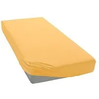 bellana Spannbettlaken bellana Aqua mit Elasthan, 160 g/m², Jersey-Elasthan, Gummizug: rundum, (1 Stück), Spannbetttuch für Matratzen bis 35cm Höhe, bügelfrei, faltenfrei