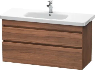 Duravit DuraStyle Waschtischunterbau wandhängend Nussbaum Matt 1130x448x610 mm - DS649507979 DS649507979