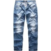 REPUBLIX Straight-Jeans NAT Herren Regular Fit Destroyed Jeans