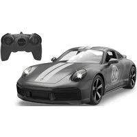 Jamara RC-Auto Deluxe Cars, Porsche 911 Sport Classic 1:16, grau - 2,4 GHz, mit LED-Lichtern
