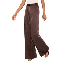 LIPSY Stoffhose Lipsy Satinhose mit weitem Bein, Regular (1-tlg)