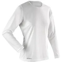 SPIRO Trainingsshirt Damen Quick Dry Longsleeve Sport Trainings T-Shirt