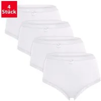 celodoro Taillenslip Damen Modal Eco Taillenslip (4er Pack) Maxi-Slip mit Spitze