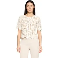 Betty&Co Kurzarmshirt Damen mit U-Boot-Ausschnitt (1-tlg)
