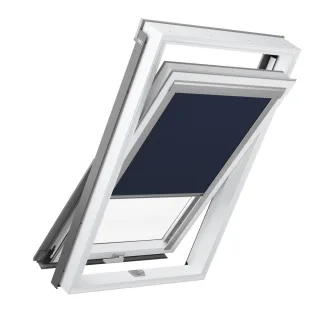 VELUX Gruppe Sparpaket Kunststoff Dachfenster  Rollo SOLID PVC mit Eindeckrahmen