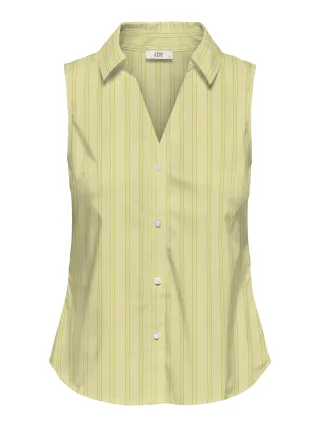 JDY - JDYMIO S/L SHIRT WVN DIA French Vanilla - Gr. - L