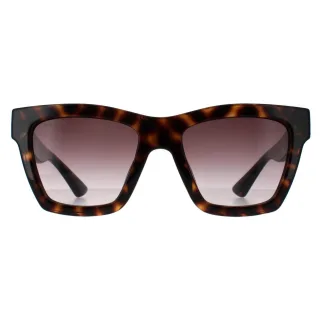 Gucci Quadratische Damen Sonnenbrille Havanna Braun Verlauf GG1714S