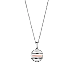 Orphelia 'Maxwell' Damenkette mit Anhänger aus 925er Sterlingsilber, Silber/Rosé, ZH-7501