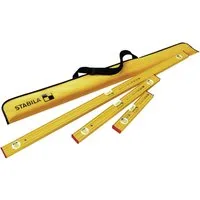 Stabila Wasserwaage, Set Typ 80 AS, 3-teilig, 30-120 cm