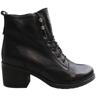 Clarks Thornby Damen Schwarz Stiefel