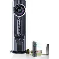 FELIXLEO Tischventilator Mini Klimaanlage Tragbar Leise Luftkühler Für Auto Camping Büro