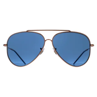 Ray-Ban Aviator Unisex Rose Gold Blau RB0101S Aviator Rücken