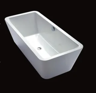 Repabad Livorno 180/80 F freistehende Badewanne, L: 1800, B: 800, H: 610 mm, weiss 31523W