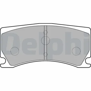 Delphi Bremsbel?ge hinten Jaguar Xk