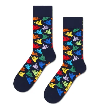 happy socks - Hang Loose Sock Blau - Gr. - 43.5