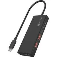 IB-HUB1436-CPD 4-Port USB 3.2 Gen 2, USB-Hub schwarz