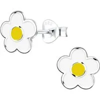 Monkimau Ohrring-Set Blumen Kinder Ohrringe 925 Silber, Hypoallergen