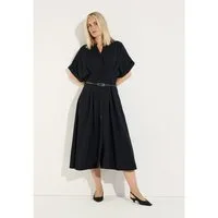 MORE&MORE Blusenkleid weites, lockeres Hemdblusenkleid