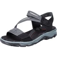 Rieker Riemchensandale, Sommerschuh, Sandalette, Klettschuh, in sportiver Optik