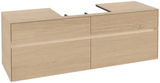 Villeroy & Boch Waschtischunterschrank Collaro C025B0 1600x548x500mm mit Beleuchtung C025B0VJ