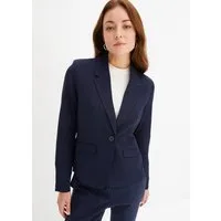 bonprix Kurzblazer eleganter Stil, Slim Fit, aus Polyester und Elasthan