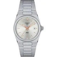 Tissot Quarzuhr Tissot Damen Uhr Prx T137.210.11.031.00 Silber/champagner