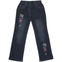 Girls Fashion Bequeme Jeans Bequeme Mädchen Jeans mit rundum Gummizug, M32