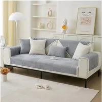 TUWENA Sofahusse Sofa Überzug 1 2 3 4 Sitzer,Sofaschoner rutschfest,CouchÜberzug L Form, Universelle Sofaüberwurf,Ecksofa Sofabezug Strapazierfähig & Waschbar