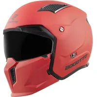 Bogotto Motorradhelm Radic 22.06 Helm, herausnehmbares Innenfutter,integriertes Sonnenvisier