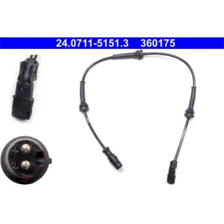 ATE Raddrehzahlsensor vorne Renault Megane 2 Scenic 2 24.0711-5151.3