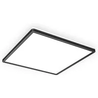 B.K.Licht Panel, LED fest integriert, Neutralweiß, Deckenleuchte, 22 Watt, ultra-flach, indirektes Licht, neutralweiß