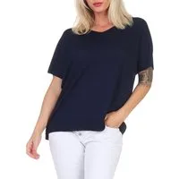simaranda Strickpullover Damen Pullover 1923 36-40 Dunkelblau