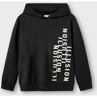 Name It Sweatshirt NKMOLAF LS NREG SWE WH BRU PB