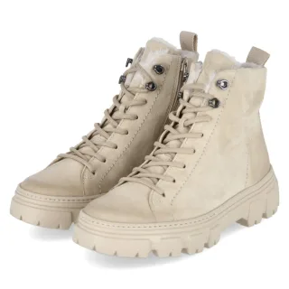 Paul Green Winterboots - Gr. 36 - Beige - Rauleder