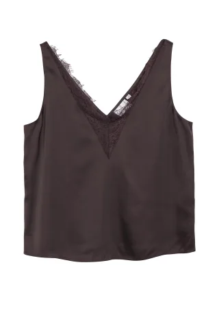 comma - Bluse lila - Gr. - 36