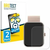 BROTECT Displayschutzfolie Schutzfolie für Mutoy Smartwatch 1.83", 2 Stück, Displayschutz Schutz Folie Klar Transparent