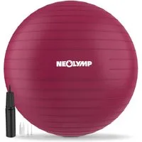 NEOLYMP Gymnastikball Sitzball Büro ergonomisch in 3 Größen S/M/L - bis 300 kg belastbar (Yoga Ball für Homeoffice, Core Training & Balance), Pilates Ball rutschfest & anti burst - Pezziball, Schwangerschaftsball