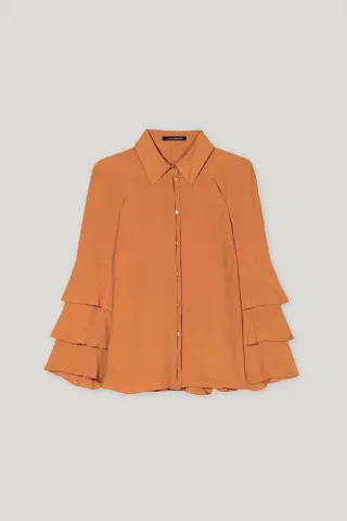 Luisa Cerano - Blusen / Hemden Weiblich cinnamon - Gr. - 34